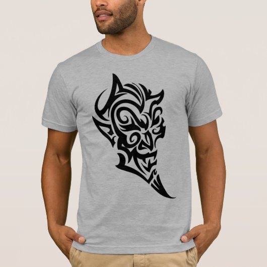 T-shirt diable tribial (Devant)