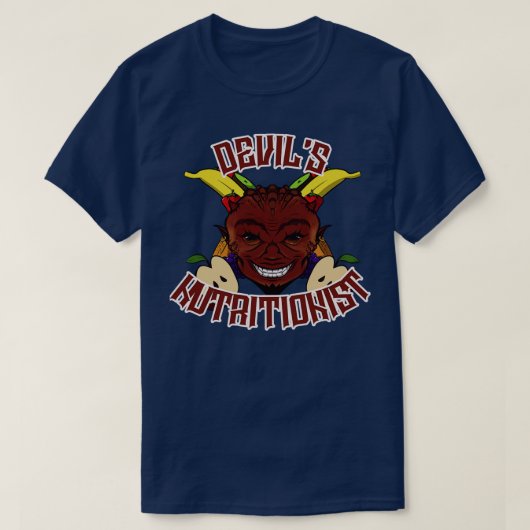 T-shirt Diables nutritionniste (Design devant)