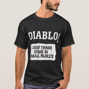 T-shirt Diablo Sauce épicée Lazy Costumes d'Halloween Feu