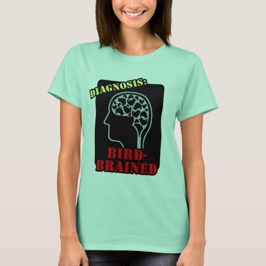 T-shirt Diagnostic : Cerné d'oiseaux (Devant)