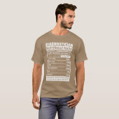 T-shirt DIAGNOSTICIAN Squadeam Professional Nutritional bo (Devant entier)