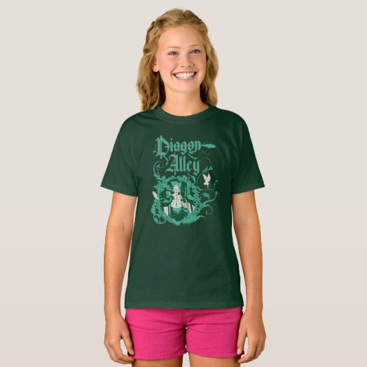 T-shirt DIAGON ALLEY™ Vintage Graphic (Devant entier)