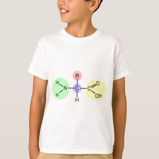 T-shirt Diagramme Acide Amino (Devant)