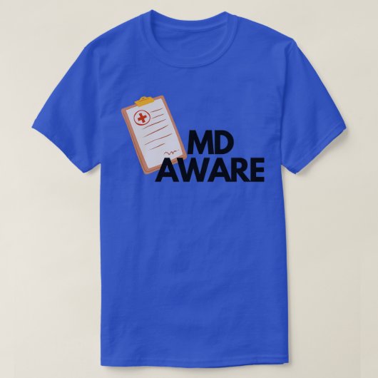 T-shirt Diagramme de médecins avertis (Design devant)