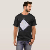 T-shirt Diagramme de Penrose (Devant entier)