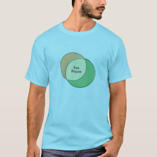 T-shirt Diagramme de venne de Venn