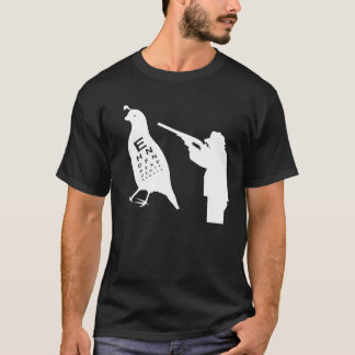 T-shirt Diagramme d'oeil de cailles