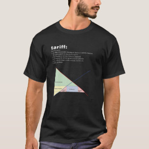 T-shirt Diagramme tarifaire économique T Chemise