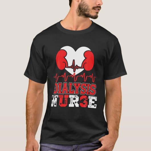 T-shirt Dialysis Nurse (Devant)