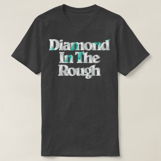 T-shirt Diamant Dans La Brute (Design devant)