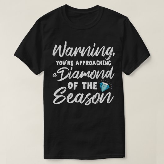 T-shirt Diamant de la Saison (Design devant)