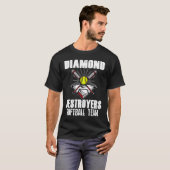 T-shirt Diamant Destroyers Correspondant à l'équipe de sof (Devant entier)