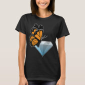 T-shirt Diamant papillon (Devant)