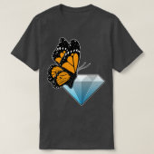 T-shirt Diamant papillon (Design devant)