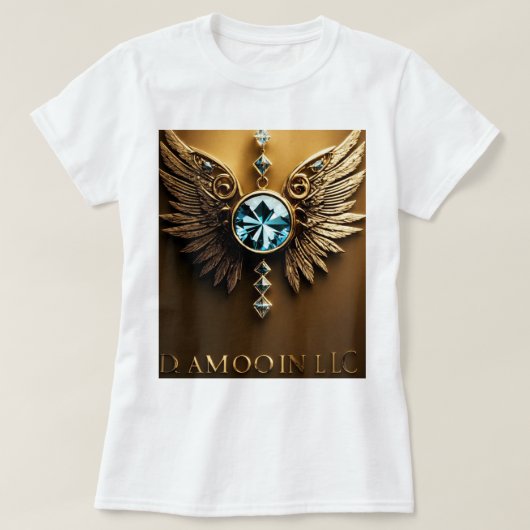 T-shirt Diamant Radiant" (Design devant)