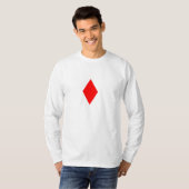 T-shirt Diamant rouge (Devant entier)