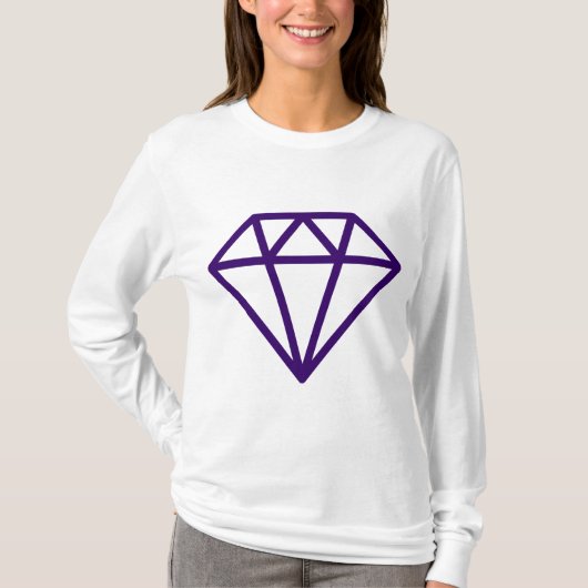 T-shirt Diamant simple (Devant)
