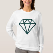 T-shirt Diamant simple (Devant)