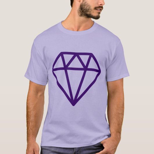 T-shirt Diamant simple (Devant)