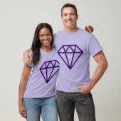 T-shirt Diamant simple (Unisexe)