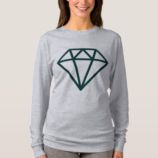 T-shirt Diamant simple (Devant)