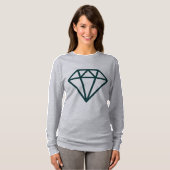 T-shirt Diamant simple (Devant entier)