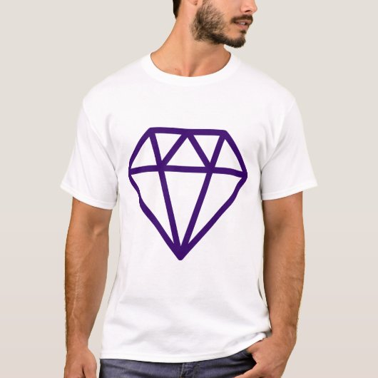 T-shirt Diamant simple (Devant)