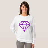 T-shirt Diamant simple (Devant entier)