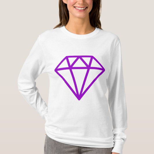 T-shirt Diamant simple (Devant)