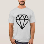 T-shirt Diamant simple (Devant)