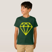 T-shirt Diamant simple (Devant entier)