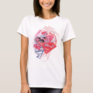 T-shirt Diamants et lèvres Supergirl