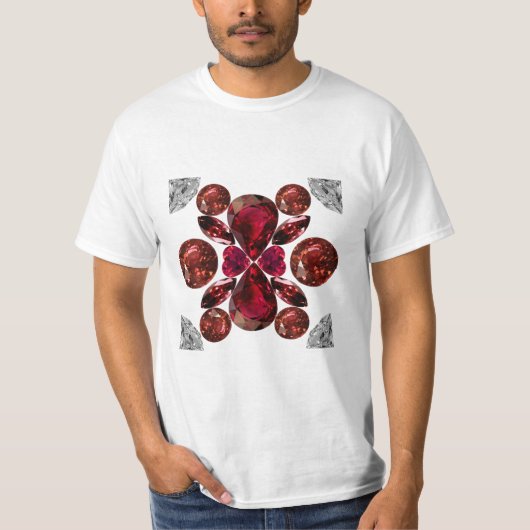 T-shirt Diamond et Ruby (Devant)