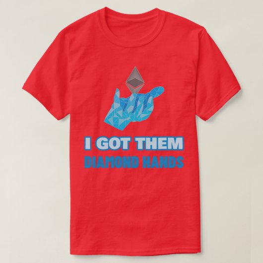 T-shirt Diamond Hands Daytrader conception de chemise (Design devant)
