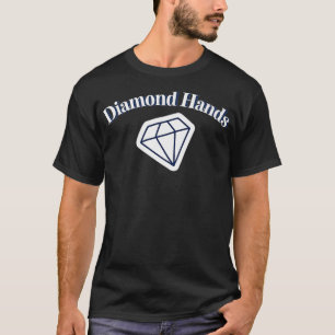 T-shirt Diamond Hands Stock Trading Acheter Hold Share
