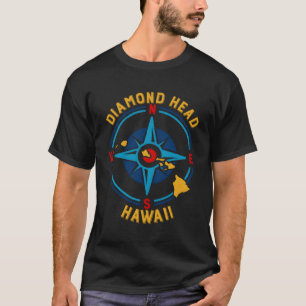T-shirt Diamond Head Hawaii Compass Rose