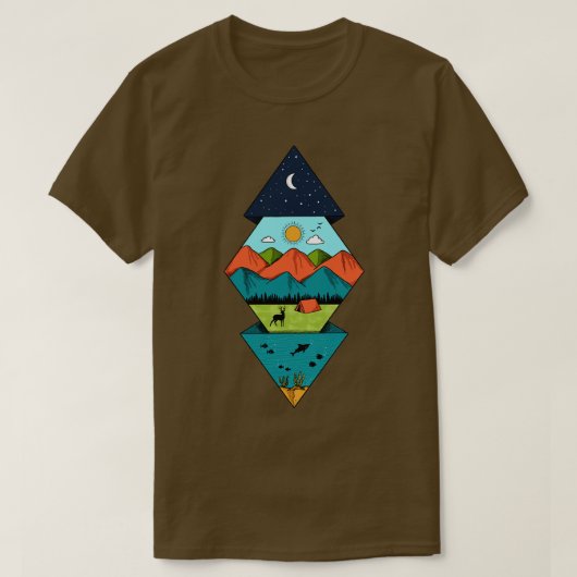 T-shirt Diamond Nature (Design devant)