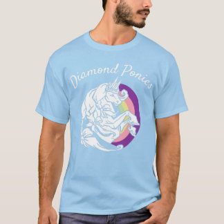 T-shirt Diamond Ponies Kickball Team Shirt