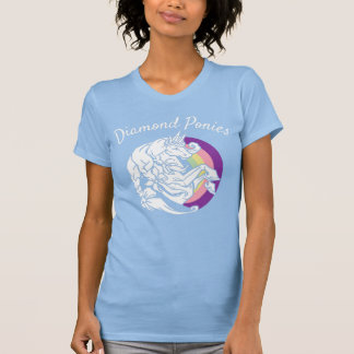 T-shirt Diamond Ponies Ladies Tee