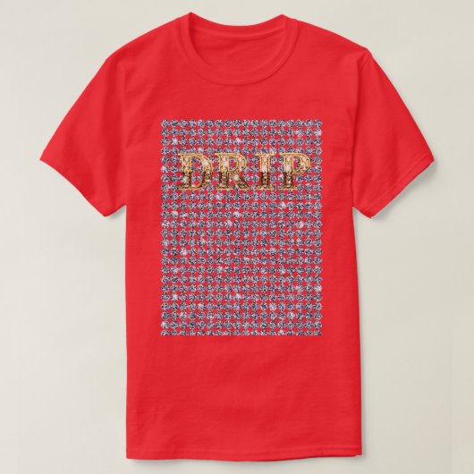 T-SHIRT DIAMOND STUDÉ DRIP (Design devant)
