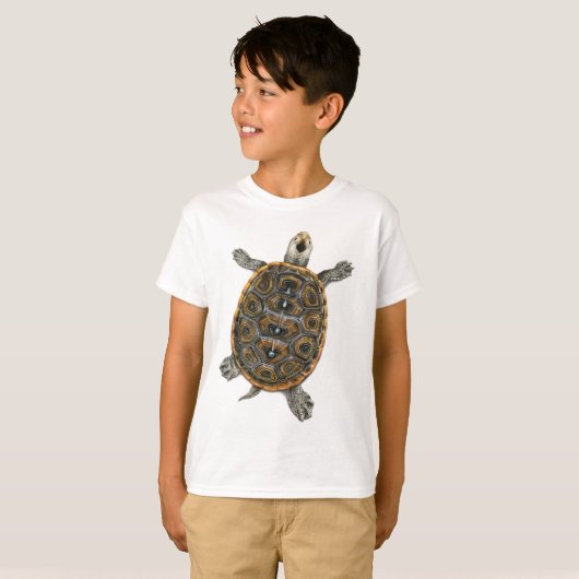 T-shirt Diamondback Terrapin (Devant entier)