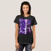 T-shirt Diamonds City Purple (Devant entier)