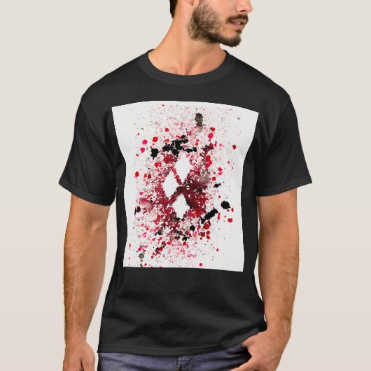 T-shirt Diamonds Quinn (Devant)