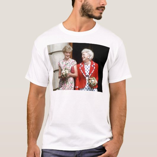 T-shirt Diana-Barbara Bush (Devant)