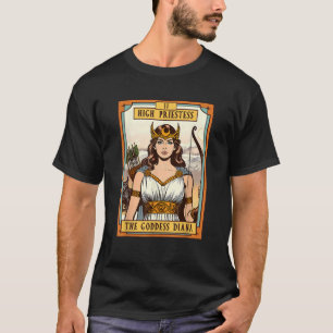 T-shirt Diana Grande Prêtresse La Déesse Diana Mythe Grec