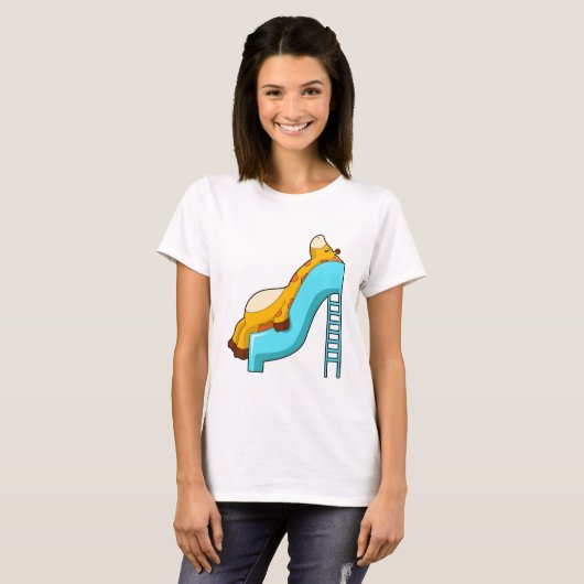 T-shirt Diapositive Giraffe (Devant entier)