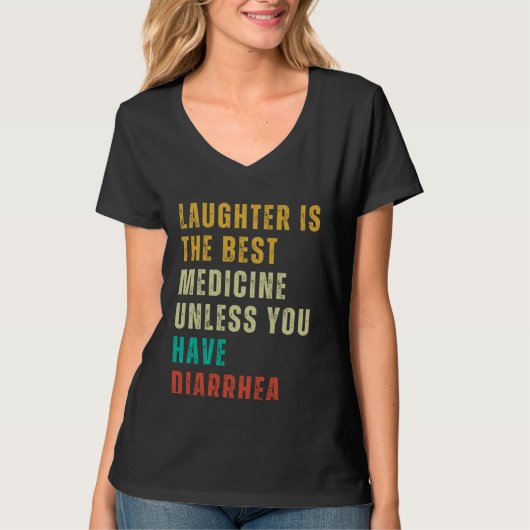 T-shirt Diarrhea  Post Surgery Gag  Get Well Soon (Devant)