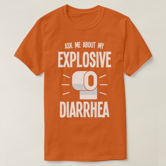 T-shirt Diarrhée (Design devant)