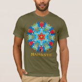 T-shirt Diatome Namaste Kaleidoscope (Devant)