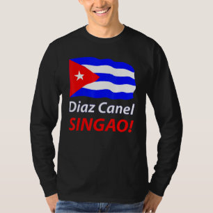 T-shirt Diaz Canel Singao Patrie Et Vie Mouvement San Isi
